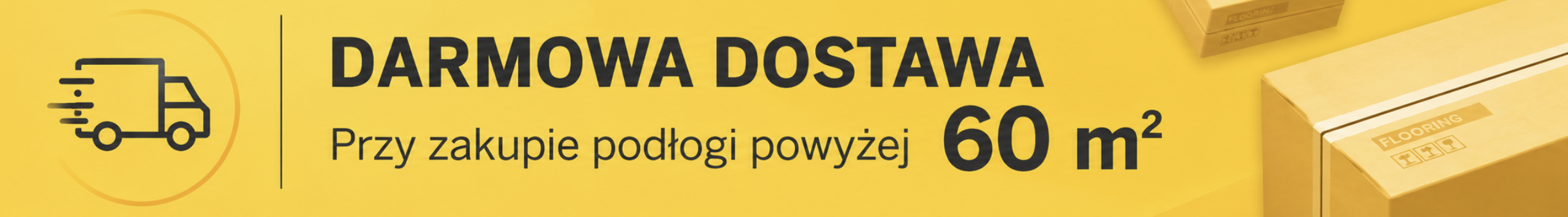 Darmowa dostawa podłóg 60 m2