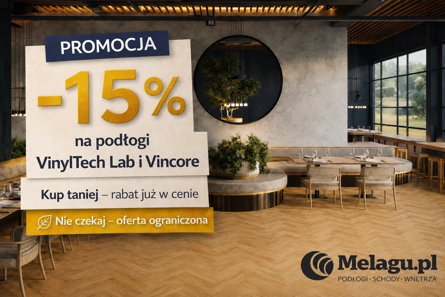 Promocja 15 na podłogi VinylTech Lab i Vincore