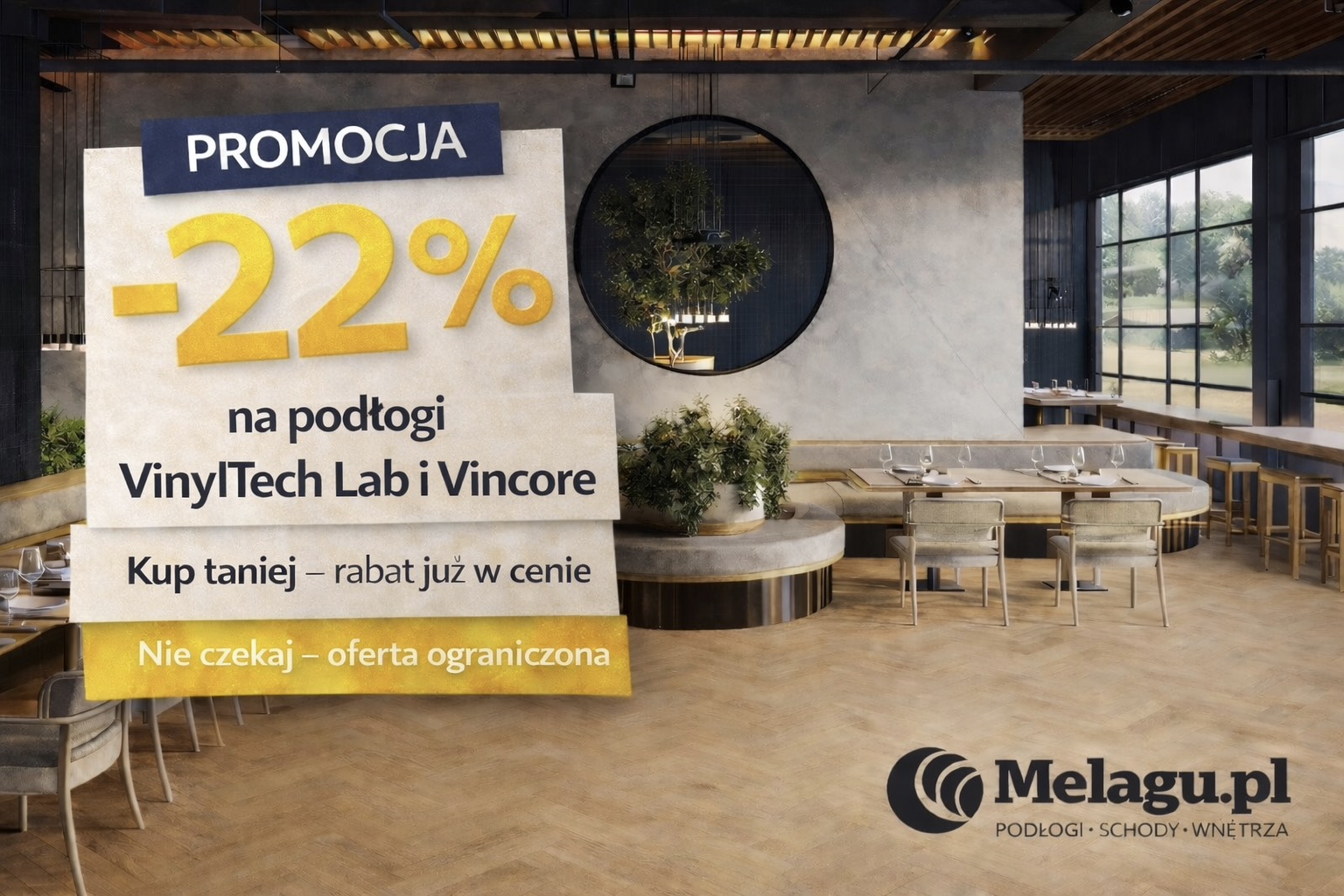 Promocja 22 na podłogi VinylTech Lab i Vincore