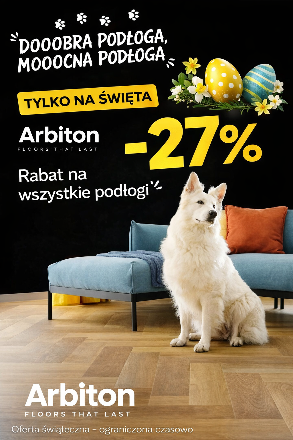 ŚWIĄTECZNA PROMOCJA NA PODŁOGI ARBITON DO -27%