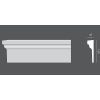 LP.072 profil parapetowy 16 x 4,5 x 150 cm EXTERIOR