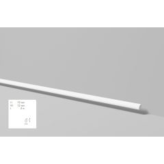 FL6 listwa przypodłogowa 1,9 x 1,2 x 200 cm Wallstyl NMC