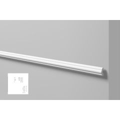 WL3 profil dekoracyjny 4 x 15 x 200 cm Wallstyl NMC