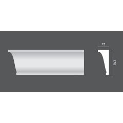 LP.009 profil parapetowy 17 x 7,5 x 150 cm EXTERIOR