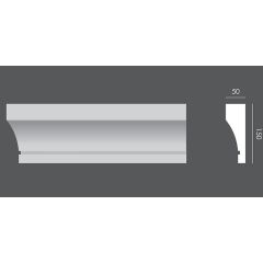 LP.020 profil elewacyjny drzwi i okien 15 x 5 x 150 cm EXTERIOR