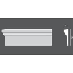 LP.072 profil parapetowy 16 x 4,5 x 150 cm EXTERIOR