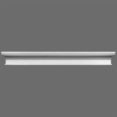 D400 fronton 14 x 5,5 x 122 cm ORAC LUXXUS