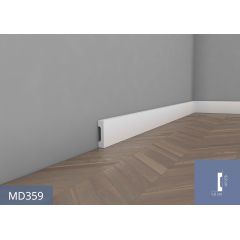MD359P listwa przypodłogowa lakierowana 1,6 x 7 x 200 cm MARDOM DECOR ELITE PREMIUM