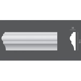 LP.062 profil elewacyjny drzwi i okien 11 x 3,5 x 150 cm EXTERIOR