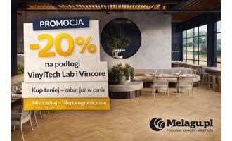 Promocja -20% na podłogi VinylTech Lab i Vincore