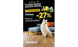 ŚWIĄTECZNA PROMOCJA NA PODŁOGI ARBITON DO -27%