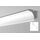 Z40 listwa gzymsowa 17,5 x 17 x 200 cm Arstyl NMC