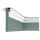 C394 listwa gzymsowa 9,5 x 3 x 200 cm ORAC LUXXUS