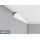 MDA113 listwa gzymsowa z ornamentem 17,8 x 17 x 240 cm MARDOM DECOR PRESTIGE