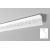 Z11 listwa gzymsowa z ornamentem 15 x 7 x 200 cm Arstyl Nmc
