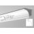 Z41 listwa gzymsowa z ornamentem 17,5 x 17 x 200 cm Arstyl NMC