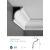 C217 listwa gzymsowa 15,5 x 10,5 x 200 cm ORAC LUXXUS
