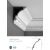 C301/C301F listwa gzymsowa z ornamentem 17 x 14 x 200 cm ORAC LUXXUS