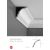 CX107 listwa gzymsowa 12 x 12 x 200 cm ORAC AXXENT