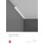 CX133 listwa gzymsowa 2 x 2 x 200 cm ORAC AXXENT