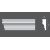 LP.015 profil parapetowy 15,5 x 5,5 x 150 cm EXTERIOR