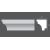 LP.038 profil parapetowy 15 x 14 x 150 cm EXTERIOR