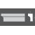 LP.074 profil parapetowy 10 x 6 x 150 cm EXTERIOR