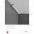 CX160 profil dekoracyjny 1,3 x 4 x 200 cm ORAC AXXENT