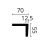 WS2 listwa multifinkcyjna 5,5 x 7 x 220 cm Wallstyl NMC