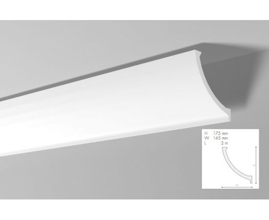 L3 listwa oświetleniowa 17,5 x 14,5 x 200cm Arstyl NMC