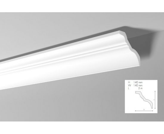 TI listwa gzymsowa 14 x 14 x 200 cm NOMASTYL NMC