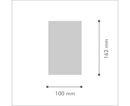 WB3 baza do obudowy drzwi 3,5 x 16 x 11 cm Wallstyl NMC