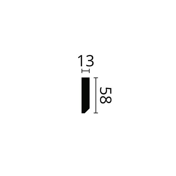 FT2 listwa multifunkcyjna 5,8 x 1,3 x 200 cm Wallstyl NMC