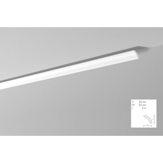 Z1250 listwa gzymsowa 3,5 x 3,5 x 200 cm Arstyl NMC