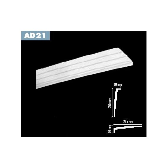 AD21 listwa gzymsowa 6 x 25,5 x 200 cm Arstyl NMC