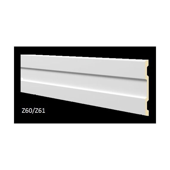 Z61 profil dekoracyjny 15,8 x 1,5 x 200 cm Arstyl NMC