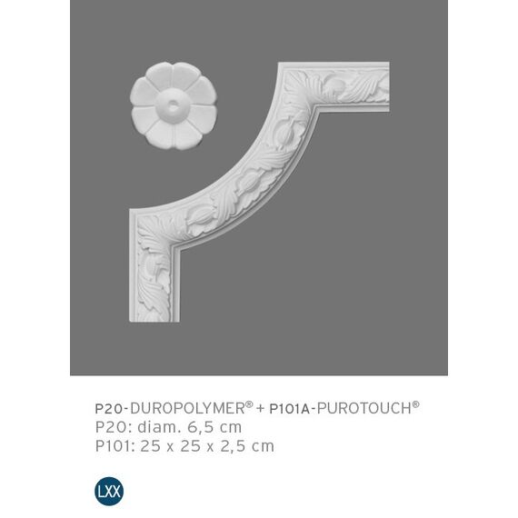 P20 element dekoracyjny Luxxus ORAC  DECOR