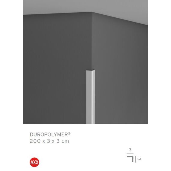 CX134 listwa narożnikowa 3 x 3 x 200 cm ORAC AXXENT