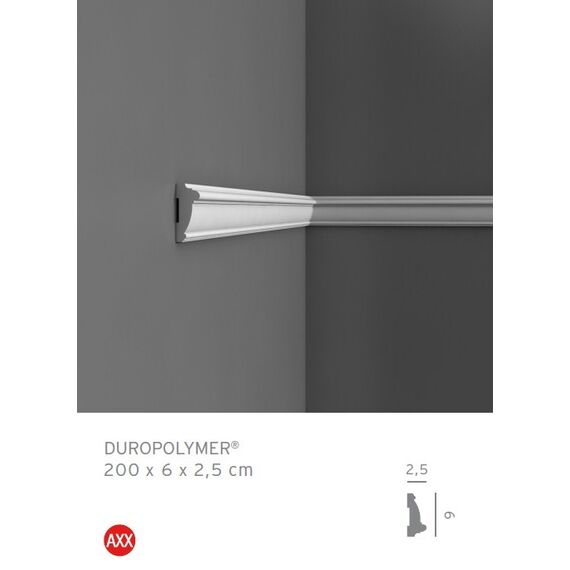 PX113 profil dekoracyjny 6 x 2,7 x 200 cm ORAC AXXENT