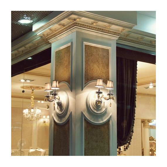 C307 listwa gzymsowa z ornamentem 19 x 19 x 200 cm ORAC LUXXUS