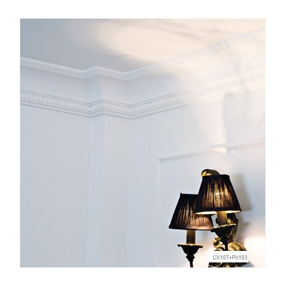 CX107 listwa gzymsowa 12 x 12 x 200 cm ORAC AXXENT