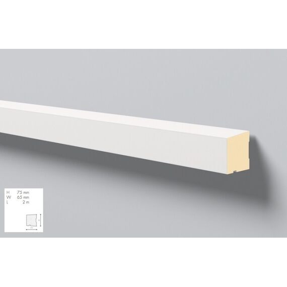 FA15 profil parapetowy 7,5 x 6,5 x 200 cm DOMOSTYL NMC
