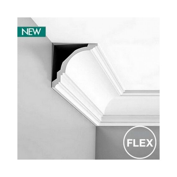 CX106F listwa gzymsowa gięta 11,8 x 11,7 x 200 cm ORAC AXXENT