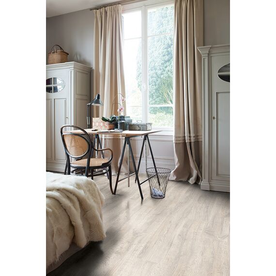 Dąb Regenerowany Biały Patynowany CL1653 Classic Quick Step