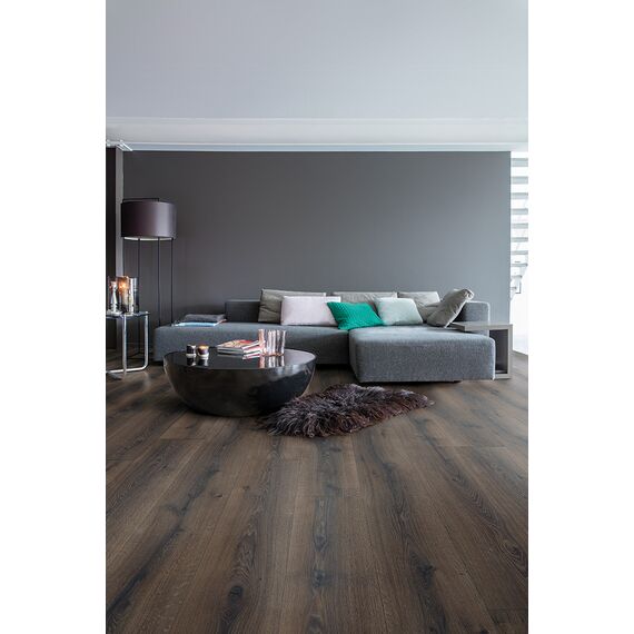 Dąb Pustynny Szczotkowany Ciemnobrązowy MJ3553 Majestic Quick Step