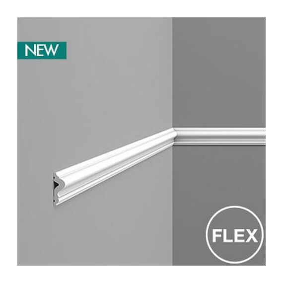 PX175F profil dekoracyjny gięty 5 x 1,7 x 200 cm ORAC AXXENT