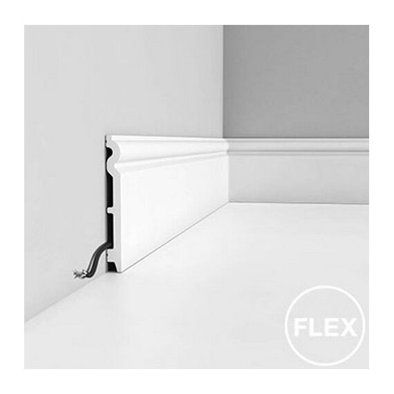 SX138F listwa przypodłogowa 1,5 x 14 x 200 cm ORAC AXXENT