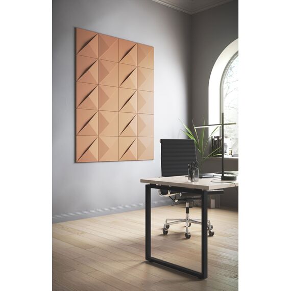 Puzzle panel ścienny 3D  3,1 x 38 x 38 cm Arstyl NMC