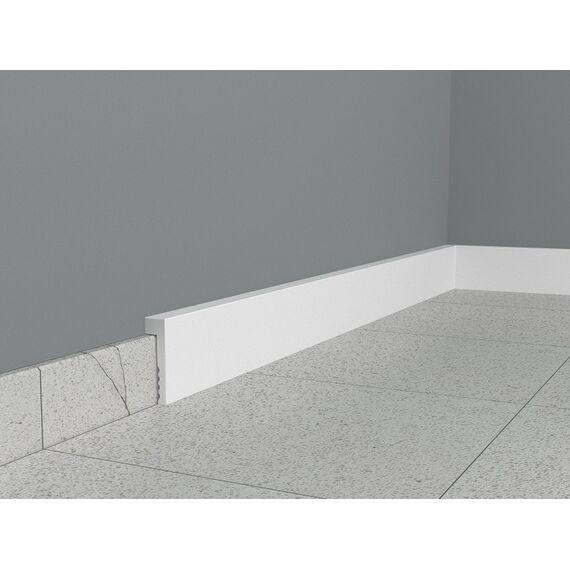 MD006P listwa przypodłogowa maskująca lakierowana 2,3 x 10,1 x 200 cm MARDOM DECOR ELITE PREMIUM