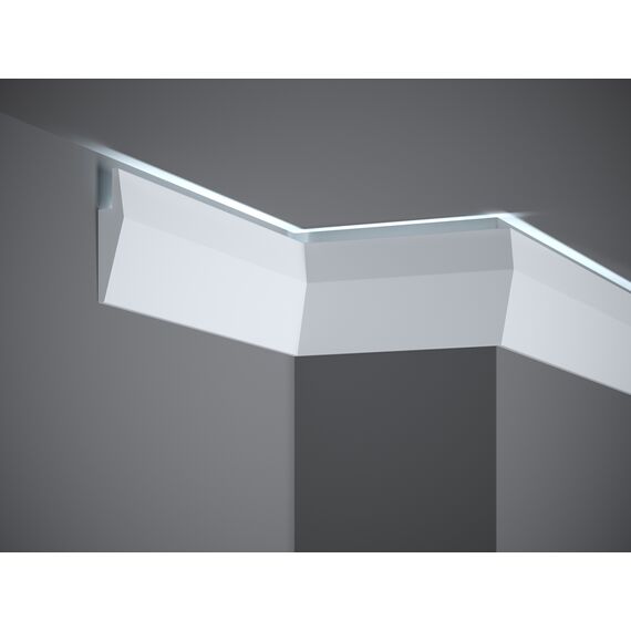 MD016P listwa multifunkcyjna lakierowana 2,3 x 10 x 200 cm MARDOM DECOR ELITE PREMIUM